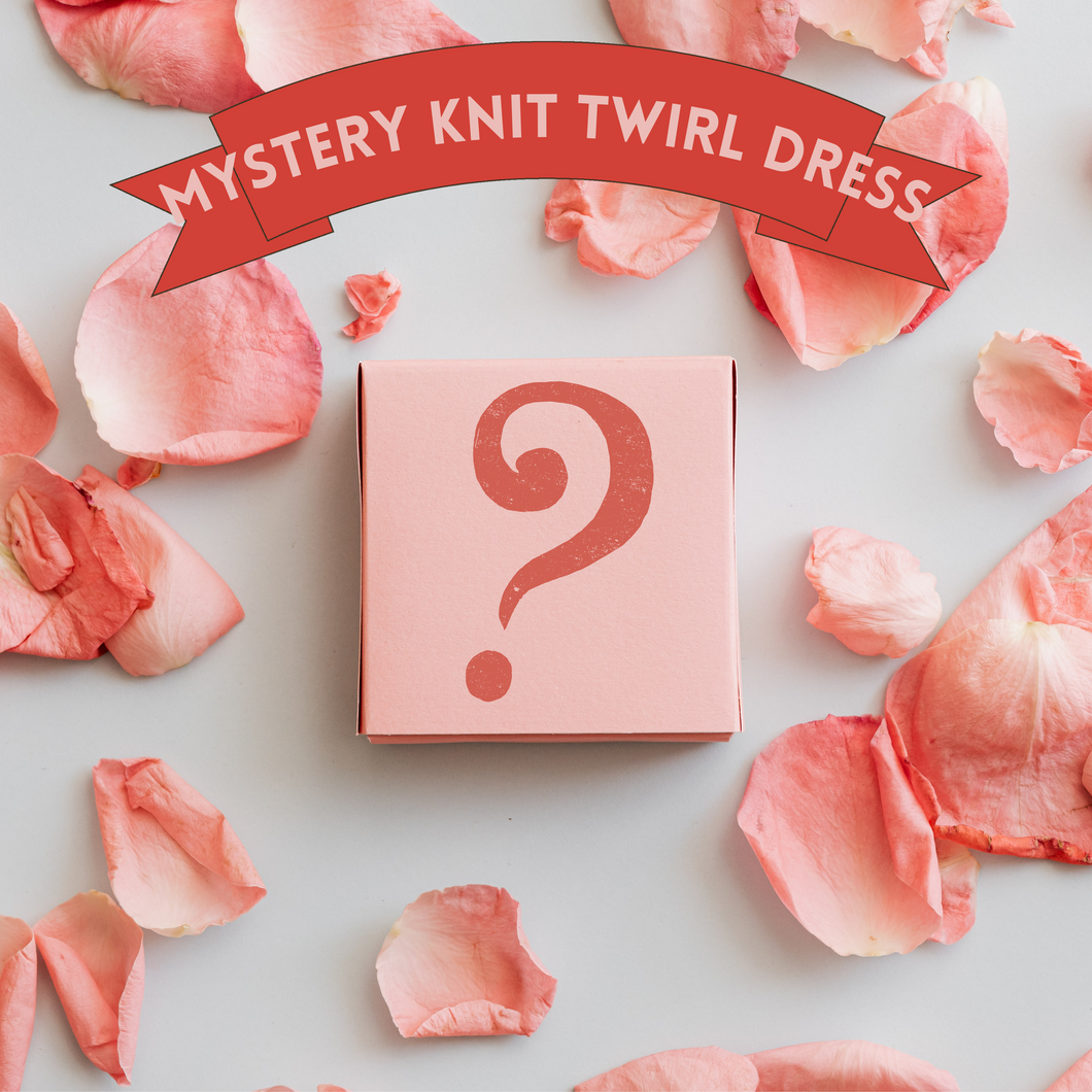 Mystery Knit Twirl Dress